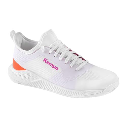 Kempa Girls' Kourtfly Jr Sports Shoes, White Purple, EU on Sale