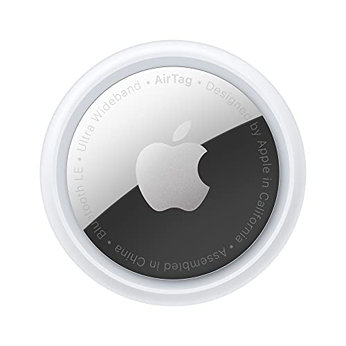 Apple AirTag 4er Pack - Finde und behalte Deine Sachen im Blick: Schlüssel, Geldbörsen, Gepäck, Rucksäcke und mehr. Einfaches Einrichten mit iPhone oder iPad. Austauschbare Batterie im Sale