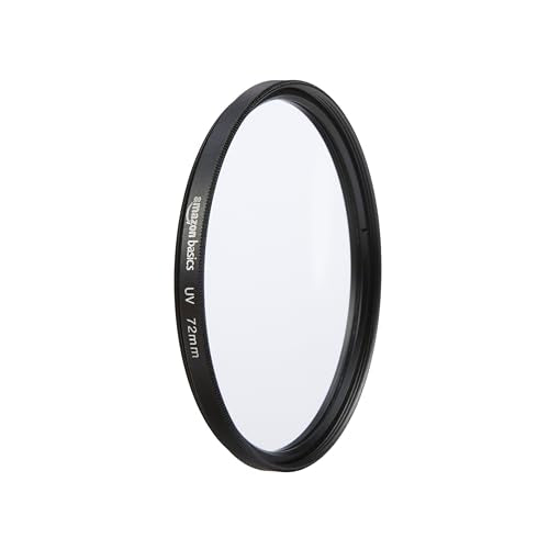 Amazon Basics 52 mm Runder UV-Schutzfilter für klarere Bilder, Schützt vor Staub, Schmutz und Kratzern im Sale