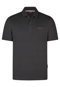Thumbnail for Daniel Hechter Herren Polo Jersey, Black, im Sale