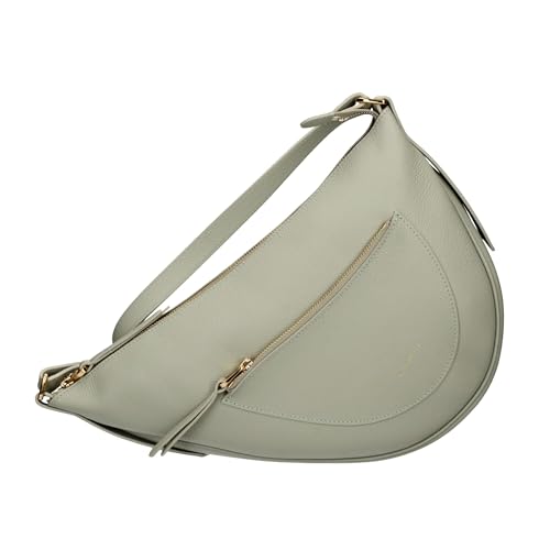 Coccinelle Snuggie Shoulderbag Double Grainey Leather Celad. Gr/War. Ta im Sale