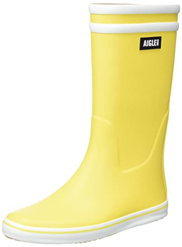 Aigle Damen MALOUINE 2 Gummistiefel, Gelb, Weiß, EU im Sale