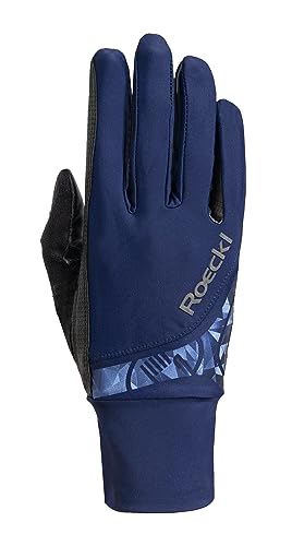 Roeckl Sports Riding Gloves Melbourne, Tournament Summer Gloves, Navy 8.5 on Sale