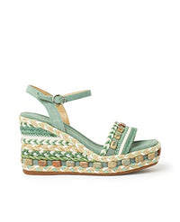 Thumbnail for Alma en Pena Women's Sandals Suede Footbed Comfortable Leisure Patterned Women's Shoes on Sale