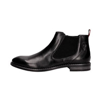 Thumbnail for bugatti Herren Chelsea Boots, Männer Stiefeletten, Wechselfußbett,Schlupfstiefel,flach,Stiefel,Bootee,Booties,schwarz (1000),40 im Sale