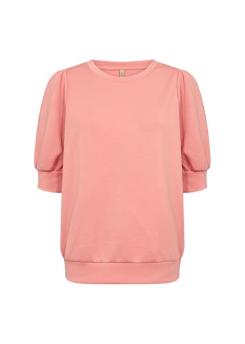 SOYACONCEPT Damenshirt Banu, modisches Shirt, Rundhals, Kurzarm, Peach Pink, im Sale