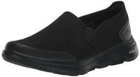 Thumbnail for Skechers Men's Go Walk 5 Apprize Slip On Sneaker, Black Textile Synthetic Black Trim, 41 EU on sale