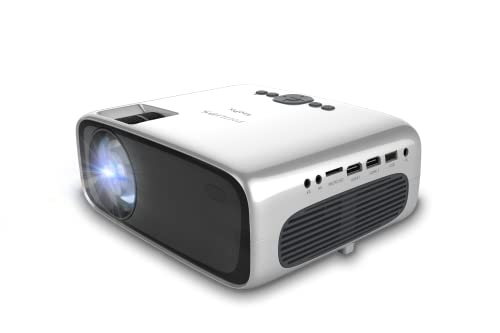 Philips NeoPix Ultra One – True Full HD-Projektor mit Apps und integriertem Media-Player, Grey im Sale
