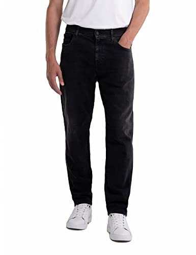 Replay men's jeans Sandot tapered fit, dark blue 007-2 (blue), 36W / 30 on sale