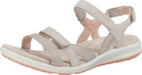 Thumbnail for ECCO Damen CRUISE II Flat Sandal, Beige (SIVER GREY/GRAVEL/ROSE DUST), EU im Sale