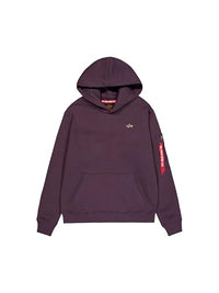 Thumbnail for Alpha Industries Herren 3D Small Logo Hoody, Plum, im Sale