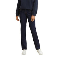 Thumbnail for TOM TAILOR Damen 1008146 Alexa Straight Jeans, 10138 - Rinsed Blue Denim, 34W / 32L EU im Sale