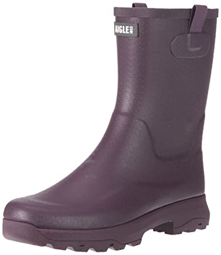 Aigle Damen Alya Black Gummistiefel, Schwarz, 41 EU im Sale