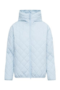 Thumbnail for derbe Quiltby Short Damen Steppjacke Hellblau | Gesteppte Jacke | Übergangsjacke | Frauen | Kapuzenjacke | Skyride Blau im Sale