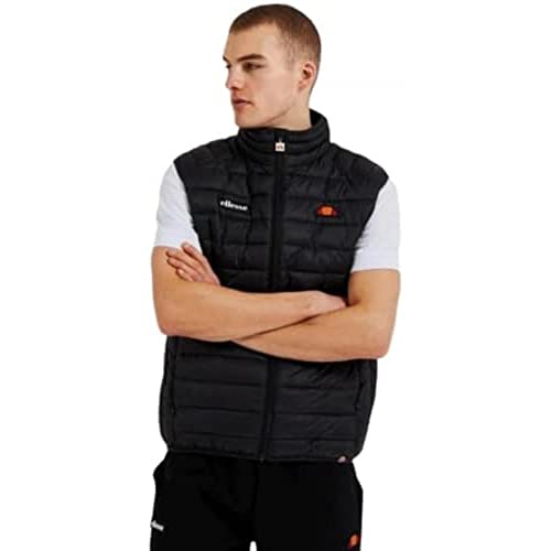 ellesse Herren Bardy Weste, Schwarz, EU im Sale