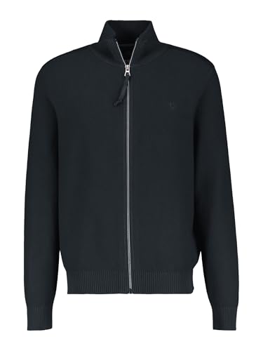LERROS Herren Strickjacke mit Rippstruktur im Sale