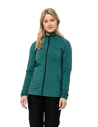 Thumbnail for Jack Wolfskin Damen BAISELBERG FZ W Fleece-Jacke, Petrol, im Sale
