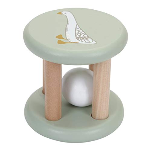 Little Dutch 7011 Holz Rassel Greifling Gans mint - Little Goose
