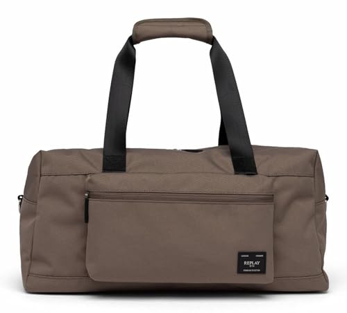 Replay Herren Duffle Bag Tasche Reisen, Braun (Walnut 0219), Onesize im Sale