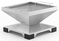 Thumbnail for THÜROS T2 charcoal table grill stainless steel 35x35 cm on sale