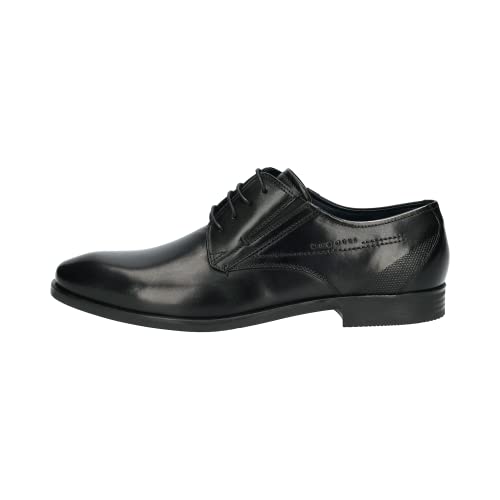 bugatti Herren Businessschuhe, Männer Business Schnürer,Office,büro,Freizeit,Schnuerschuhe,Schnuerer,straßenschuhe,schwarz (1000),43 im Sale