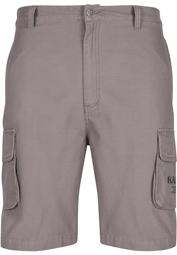 Karl Kani Herren Retro Washed Cargo Shorts Anthracite, im Sale