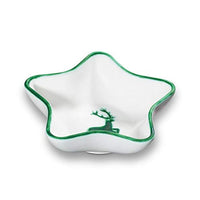 Thumbnail for GMUNDNER KERAMIK star bowl Stella Size: l= 14 cm xw= 14 cm xh= 3.9 cm green deer tableware, handmade in Austria on sale