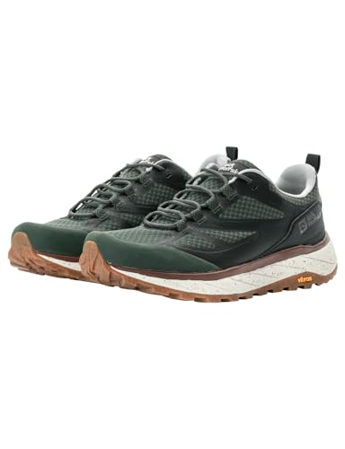 Jack Wolfskin Men's Terraventure Vent Low Walking Shoe, Low-Top, Slate Green, 41 EU on sale