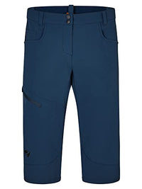 Thumbnail for Ziener Damen NIOBA Fahrrad-Shorts mit Innenhose - Mountainbike/Outdoor/Freizeit - atmungsaktiv,schnelltrocknend,gepolstert,3/4,knielang, hale navy, 40 im Sale