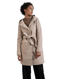Thumbnail for STREET ONE Damen A201961 Mantel mit Kapuze, Quinoa Beige Melange, 42 im Sale