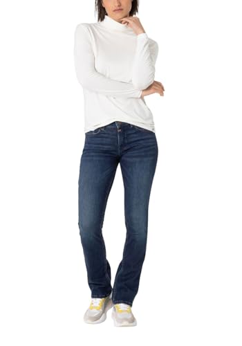 Timezone Women's Jeans Slim LISATZ - Slim Fit - Blue - Neat Deep Blue Wash W25-W33, on sale
