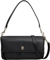 Thumbnail for Tommy Hilfiger TH SOFT UTILITY LRG CROSSOVER PU Umhängetasche Damen, Schwarz (Black), O im Sale