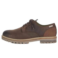Thumbnail for Barbour Sandstone Leather Shoes for Men, Chocolate Brown, Chocolate Brown, 46 EU on Sale