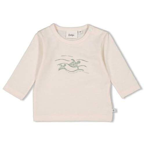 Feetje Baby Jungen Longsleeve - Turtelly Cool, Natur, 74 im Sale