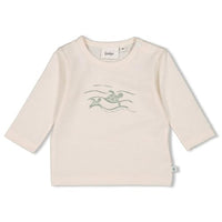 Thumbnail for Feetje Baby Jungen Longsleeve - Turtelly Cool, Natur, 74 im Sale