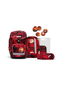 Thumbnail for ergobag pack Set ergonomischer Schulrucksack, 6-teilig, AlarmBärreitschaft - Rot, Einheitsgröße im Sale