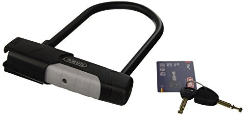 ABUS U-lock Granit Plus 470 + USH470 bracket - bicycle lock with parabolic shackle, security level 12-300 mm shackle height, black on sale