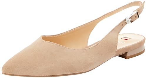 Högl Damen Mona Ballerinas, Lighttaupe, 34.5 EU X-Weit im Sale