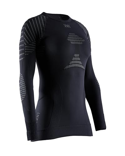 X-Bionic Damen Invent 4.0 T Shirt, Black/Charcoal, EU im Sale