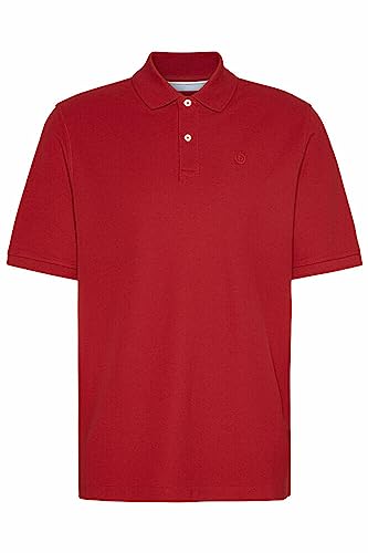bugatti Herren Poloshirt Modern Fit Premium Cotton Basic Polo Kurzarm Baumwolle im Sale