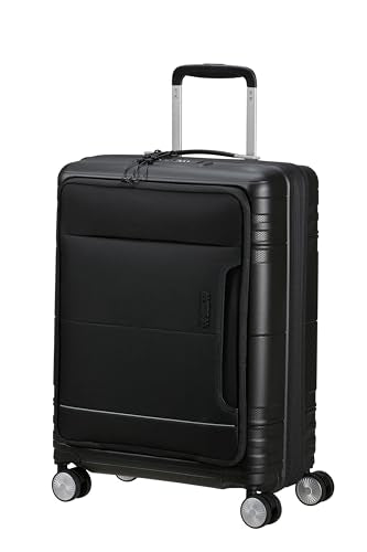 American Tourister Hello Cabin - Spinner S, Expandable Hand Luggage, 55 cm, 39/45 L, Grey (Grey Melange) on Sale