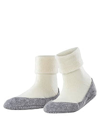 Thumbnail for FALKE Women's Cosyshoe W HP Wool Anti-Slip No Show Socks, 1 Pair, White Off-White 2049, 37/38 EU on Sale