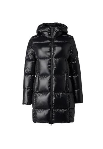 Save The Duck Damen Ines Mantel, Schwarz , 38 im Sale
