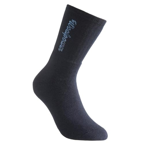 Woolpower 400 Socks Logo - Thermo Socken, dark navy blue, 40-44 im Sale