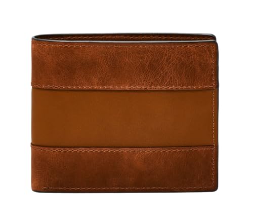 Fossil Geldbörse für Herren Everett, Leder Bifold Medium braun 11,5 cm x 2,5 cm B x 9,6 cm H ML4400210 im Sale