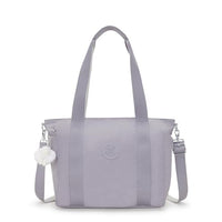 Thumbnail for Kipling ASSENI Small Tote Bag, Tote Bags, Tender Grey (Gray) on Sale