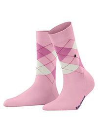 Thumbnail for Burlington Damen Socken Covent Garden W So Baumwolle gemustert 1 Paar, Rosa Rose 8793, 36-41 im Sale