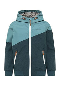 Thumbnail for Ragwear boys' jacket, transitional jacket, Jowell Blouson Anorak, leisure jacket with block stripes, water-repellent on sale