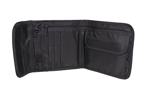 TCM Tchibo Brustbeutel Brusttasche Brustsave schwarz Brieftasche Steckfächer im Sale