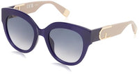 Thumbnail for Furla Damen Sfu813v Sonnenbrille, Glänzendes Opalblau, 53/21/140 im Sale